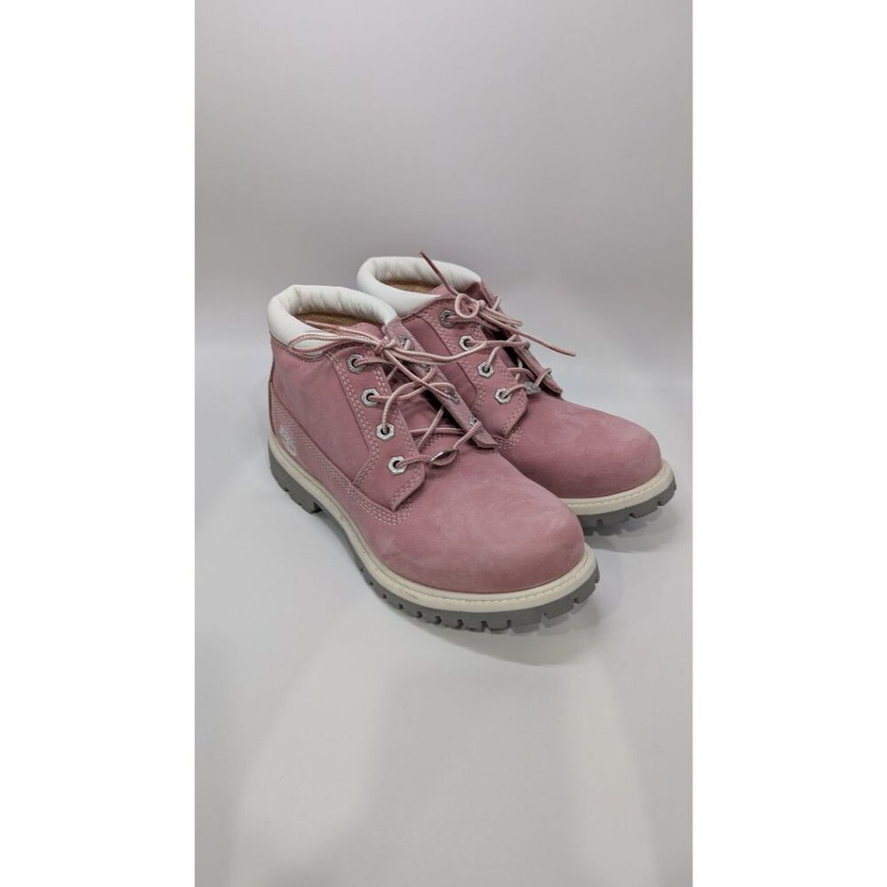 Timberland Pink Suede Nellie Waterproof Boots